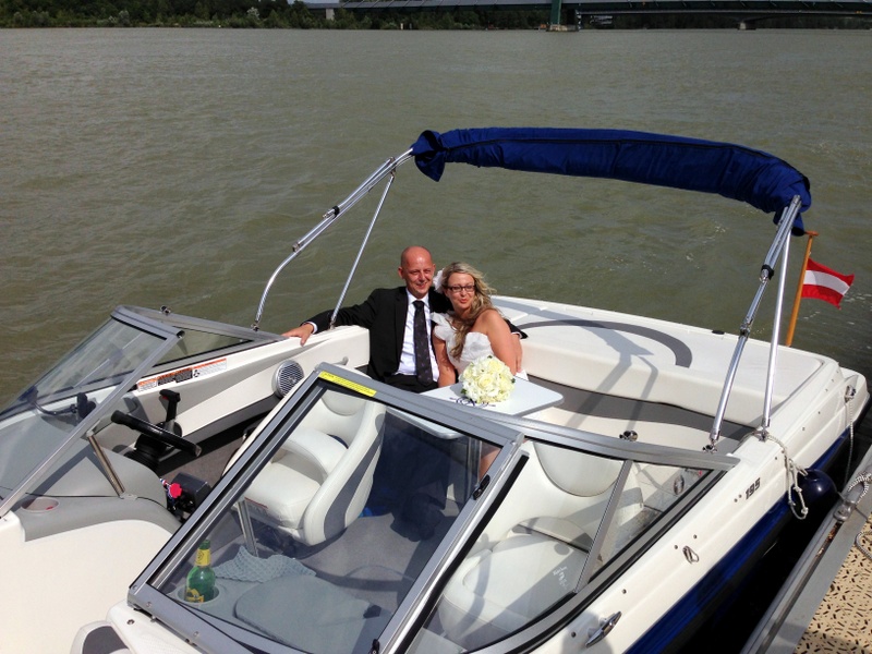 Hochzeit auf der Donau