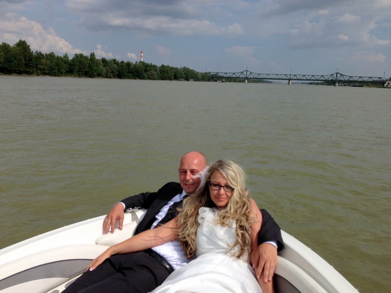 Hochzeit auf der Donau